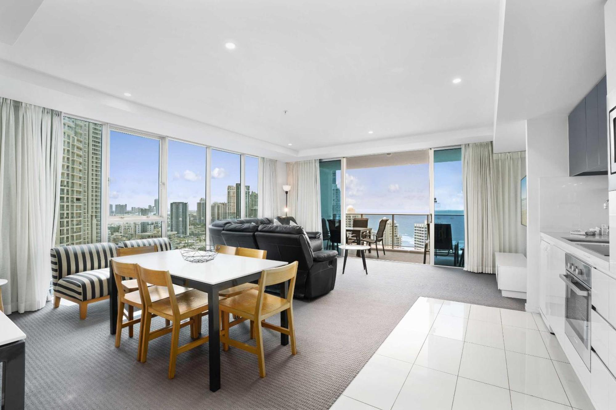 Orchid Residences - Hr Surfers Paradise Guldkusten Rum bild